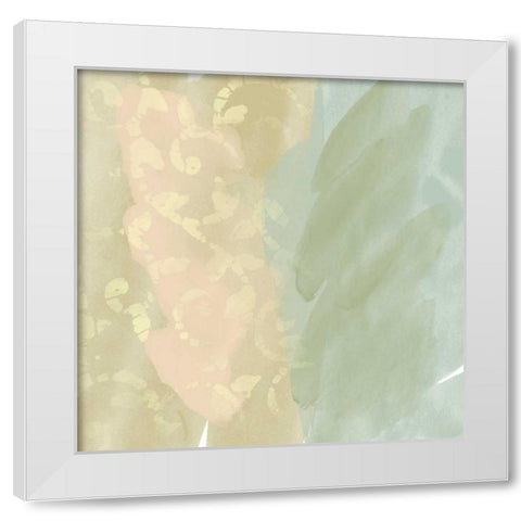Lazy Day II White Modern Wood Framed Art Print by Saunders, Alonzo