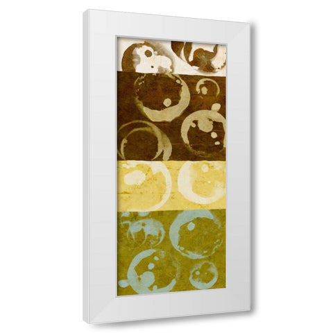Stained Goodness II White Modern Wood Framed Art Print by Saunders, Alonzo