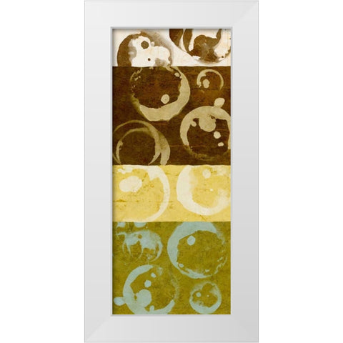 Stained Goodness II White Modern Wood Framed Art Print by Saunders, Alonzo