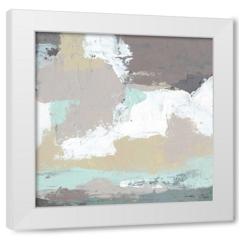 Fog Bank II White Modern Wood Framed Art Print by Vess, June Erica