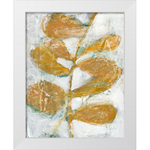 Golden Afternoon I White Modern Wood Framed Art Print by Zarris, Chariklia