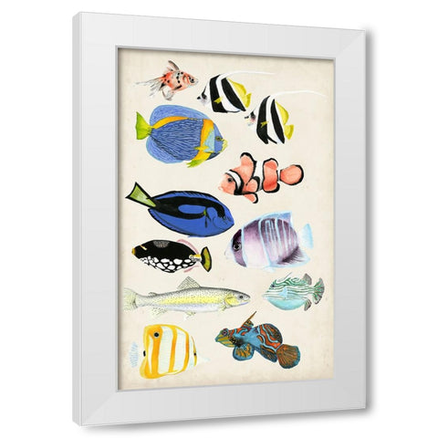 Antique Aquarium II White Modern Wood Framed Art Print by McCavitt, Naomi