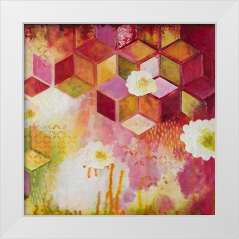 Path of Reflection III White Modern Wood Framed Art Print by Robinson, Heather