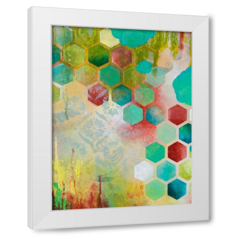Hope Springs I White Modern Wood Framed Art Print by Robinson, Heather