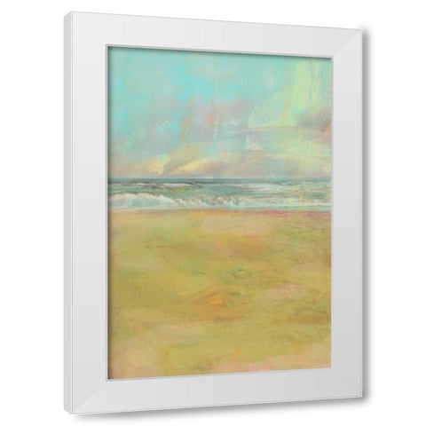 Summer Souvenir I White Modern Wood Framed Art Print by Zarris, Chariklia