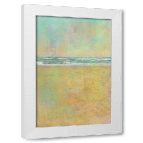 Summer Souvenir II White Modern Wood Framed Art Print by Zarris, Chariklia