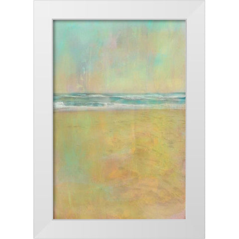 Summer Souvenir II White Modern Wood Framed Art Print by Zarris, Chariklia