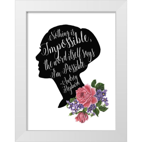 Audrey and Coco I White Modern Wood Framed Art Print by McCavitt, Naomi