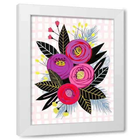 Colorful Mess II White Modern Wood Framed Art Print by Popp, Grace