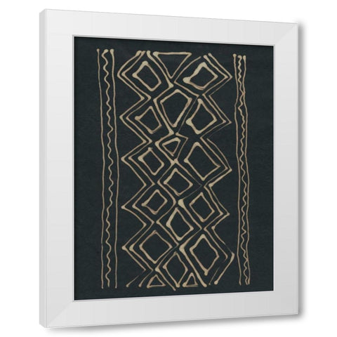 Udaka Study II White Modern Wood Framed Art Print by Stramel, Renee W.