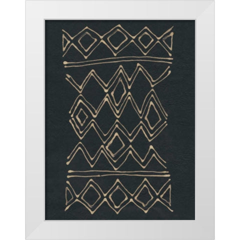 Udaka Study V White Modern Wood Framed Art Print by Stramel, Renee W.