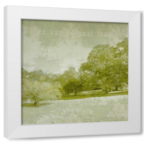 Beryl Landscape  I White Modern Wood Framed Art Print by Zarris, Chariklia