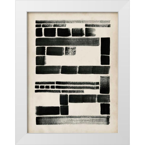 Antique Dash II White Modern Wood Framed Art Print by Popp, Grace