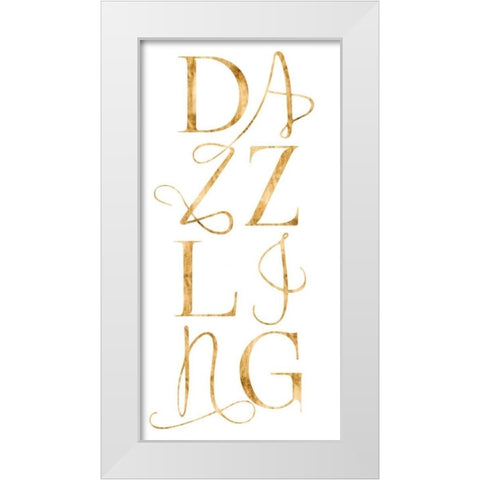 Elegant and Dazzling II White Modern Wood Framed Art Print by Popp, Grace