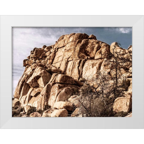 Outcroppings VI White Modern Wood Framed Art Print by Perry, Rachel