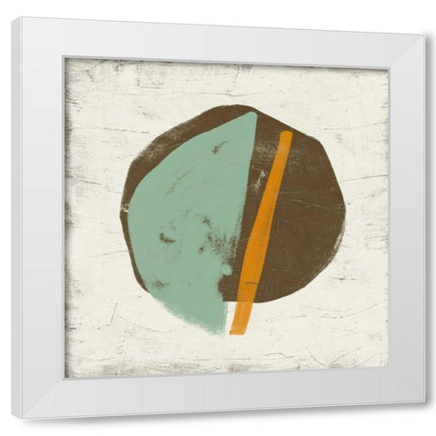 Mobile I White Modern Wood Framed Art Print by Vess, June Erica