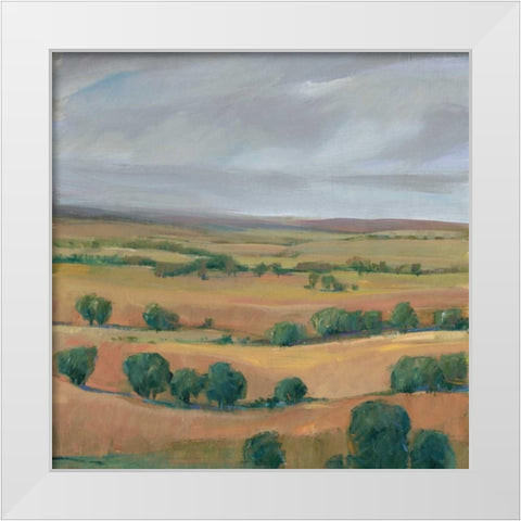 Brooding Storm II White Modern Wood Framed Art Print by OToole, Tim