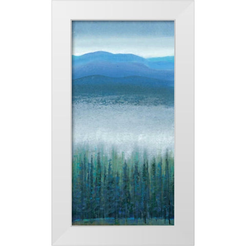 Valley Fog I White Modern Wood Framed Art Print by OToole, Tim