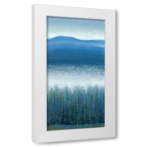 Valley Fog II White Modern Wood Framed Art Print by OToole, Tim