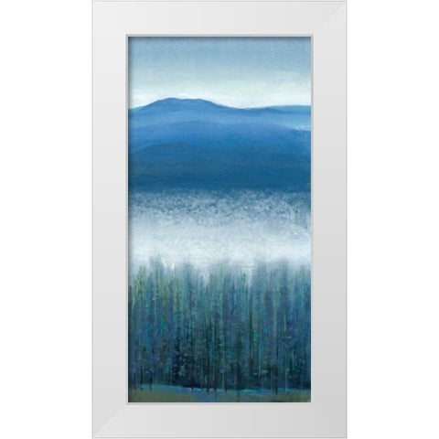 Valley Fog II White Modern Wood Framed Art Print by OToole, Tim