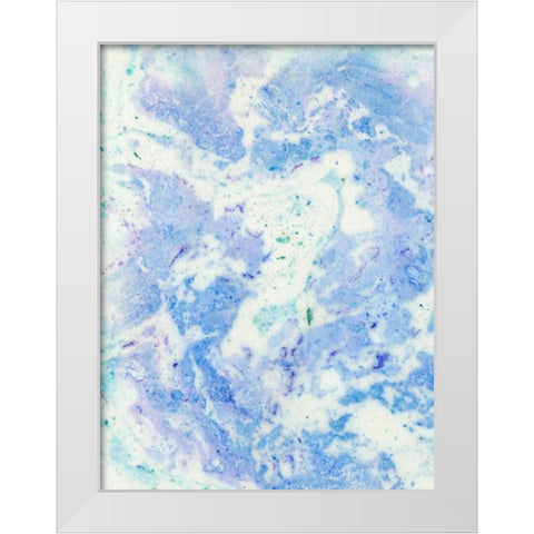 Marble Fog I White Modern Wood Framed Art Print by Ludwig, Alicia