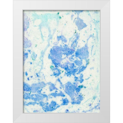 Marble Fog II White Modern Wood Framed Art Print by Ludwig, Alicia