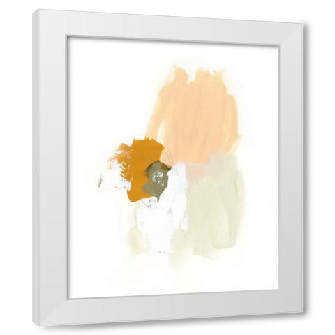 Understate I White Modern Wood Framed Art Print by Vess, June Erica