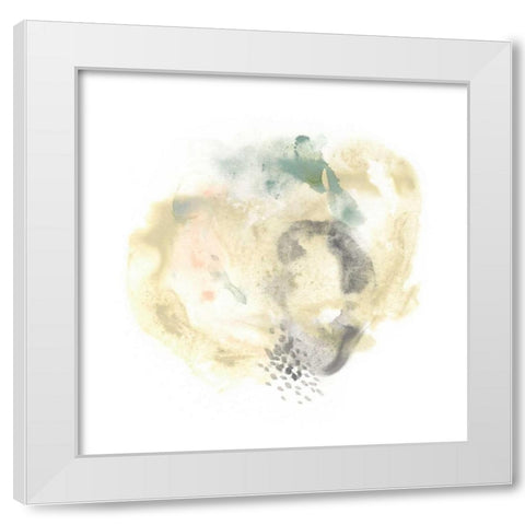 Galaxy I White Modern Wood Framed Art Print by Vess, June Erica