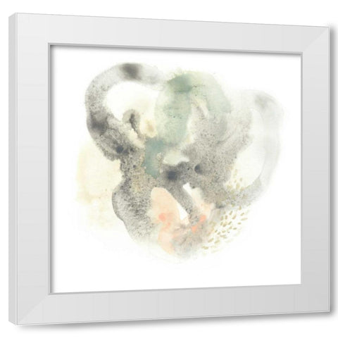 Galaxy II White Modern Wood Framed Art Print by Vess, June Erica