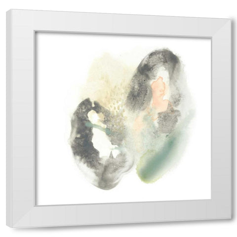 Galaxy III White Modern Wood Framed Art Print by Vess, June Erica
