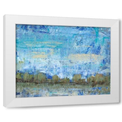 Forest Edge II White Modern Wood Framed Art Print by OToole, Tim