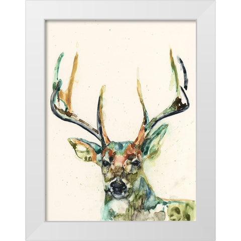 Custom Hi Fi Wildlife II White Modern Wood Framed Art Print by Goldberger, Jennifer