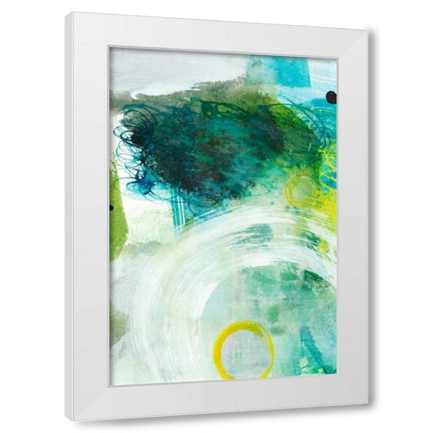 Take Off IV White Modern Wood Framed Art Print by Fuchs, Jodi