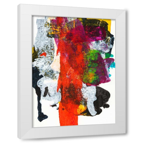 Hana I White Modern Wood Framed Art Print by Fuchs, Jodi