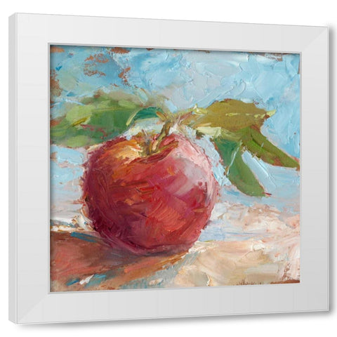 Impressionist Fruit Study I White Modern Wood Framed Art Print by Harper, Ethan