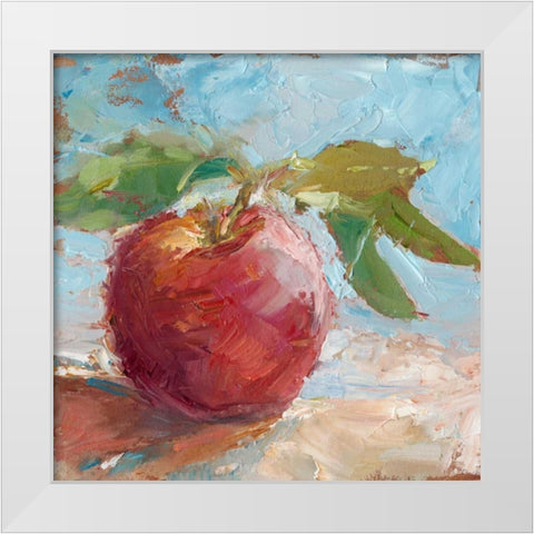 Impressionist Fruit Study I White Modern Wood Framed Art Print by Harper, Ethan