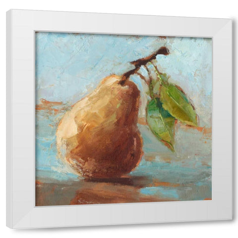Impressionist Fruit Study II White Modern Wood Framed Art Print by Harper, Ethan