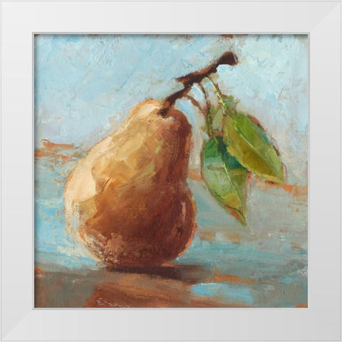Impressionist Fruit Study II White Modern Wood Framed Art Print by Harper, Ethan