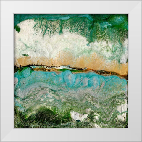 Tigris  White Modern Wood Framed Art Print by Ludwig, Alicia