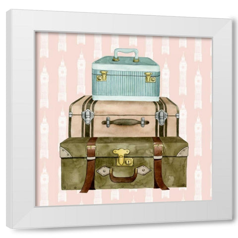 Travel Dream II White Modern Wood Framed Art Print by Popp, Grace