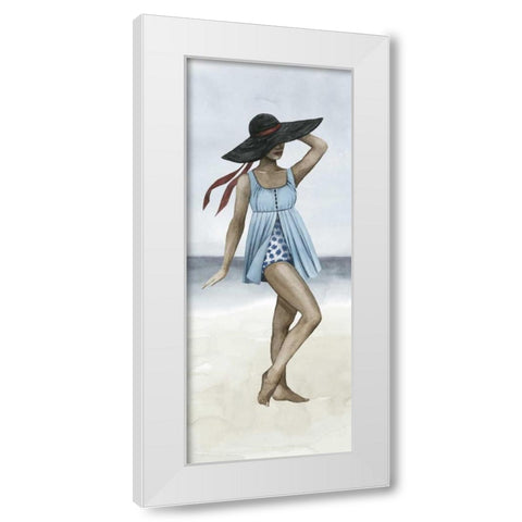 Beach Beauty IV White Modern Wood Framed Art Print by Popp, Grace