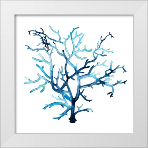 Fan de la Mer VI White Modern Wood Framed Art Print by Popp, Grace