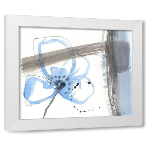 Sketched Garden VIII White Modern Wood Framed Art Print by Goldberger, Jennifer