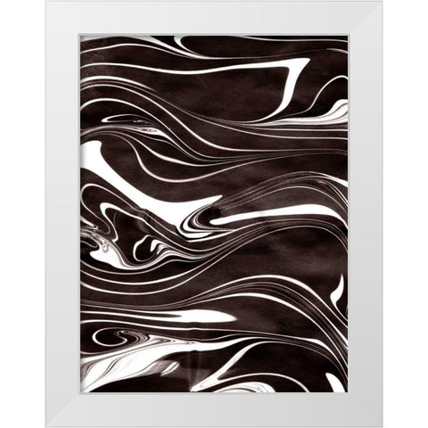 Yinyang I White Modern Wood Framed Art Print by Ludwig, Alicia