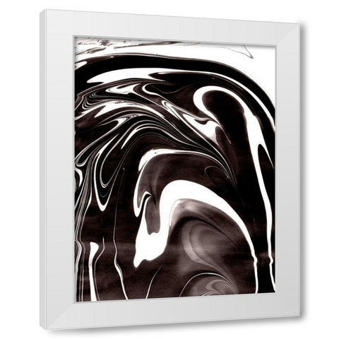 Yinyang II White Modern Wood Framed Art Print by Ludwig, Alicia