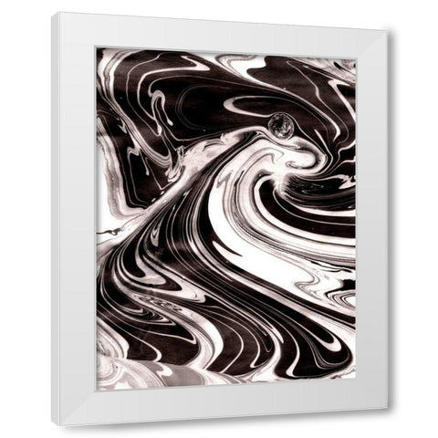 Yinyang III White Modern Wood Framed Art Print by Ludwig, Alicia