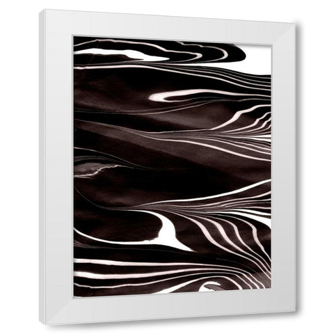 Yinyang IV White Modern Wood Framed Art Print by Ludwig, Alicia