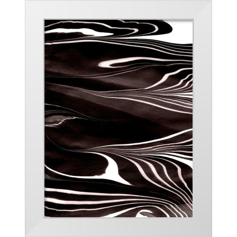 Yinyang IV White Modern Wood Framed Art Print by Ludwig, Alicia