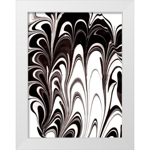 Yinyang VI White Modern Wood Framed Art Print by Ludwig, Alicia