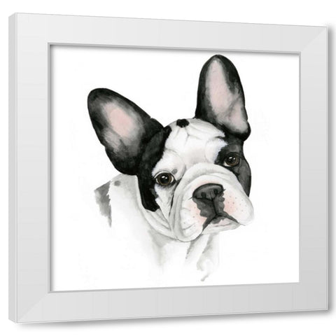 Humans Best Friend IV White Modern Wood Framed Art Print by Popp, Grace